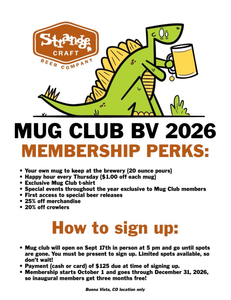 BV Mug Club 2026 Info