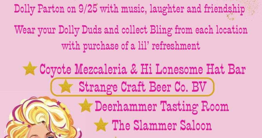 Dolly Parton Pub Crawl Strange Craft BV BV Backyard 0925